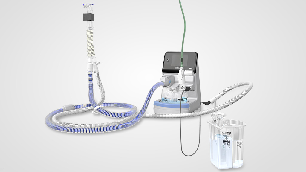 F&P 950 bubble CPAP set-up guide