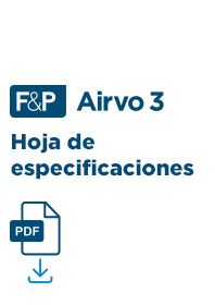 Hoja de especificaciones de Airvo 3