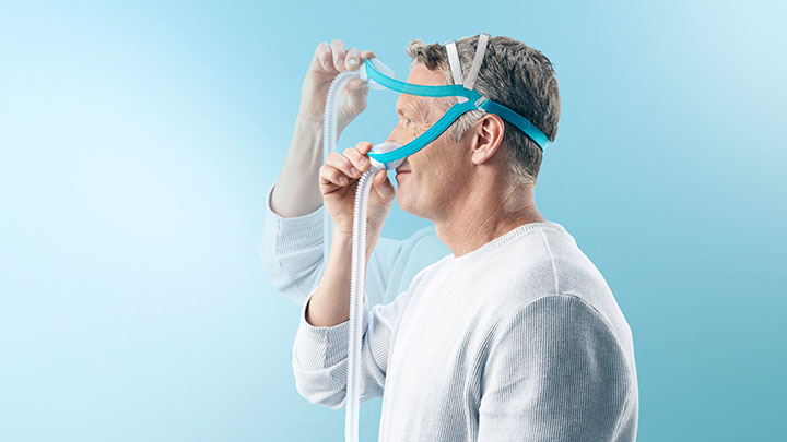 Cómo ajustar la máscara nasal Evora de F&P