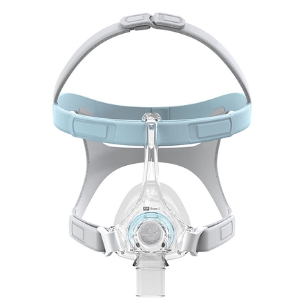 Product image of the F&P Eson 2 nasal mask with headgear