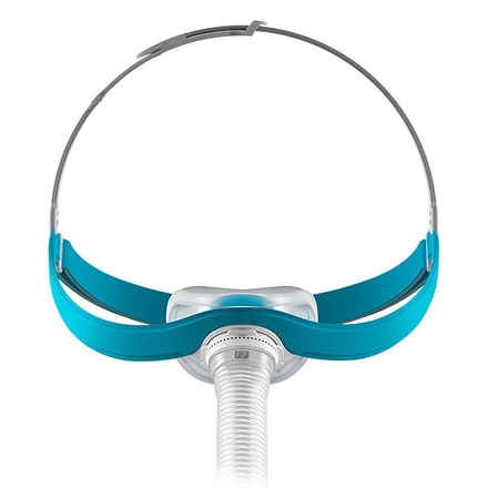 Product image of the F&P Evora Nasal mask with headgear