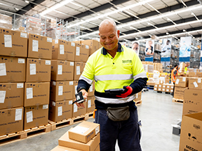 Distribution area at Fisher & Paykel Healthcare Auckland