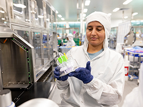 Manufacturing area at Fisher & Paykel Healthcare Auckland