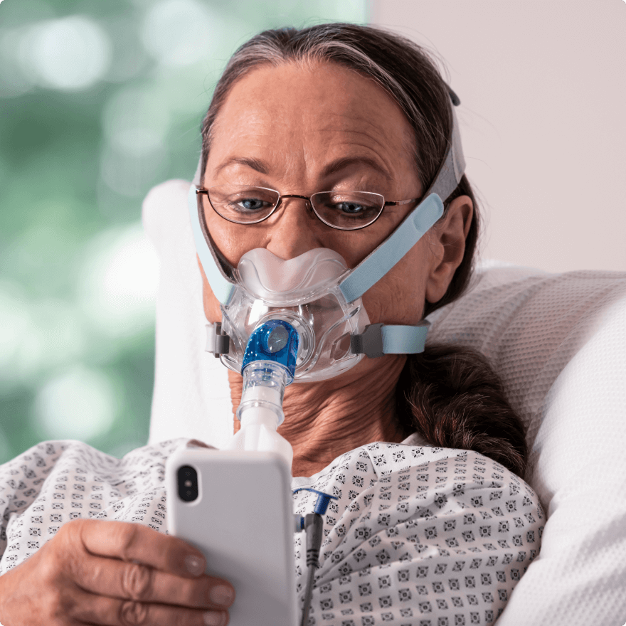 Minimize risk of pressure ulcers from NIV masks