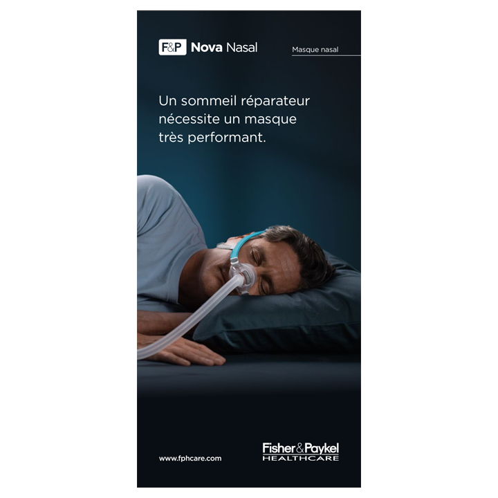 Page de couverture de la brochure patient du Nova Nasal