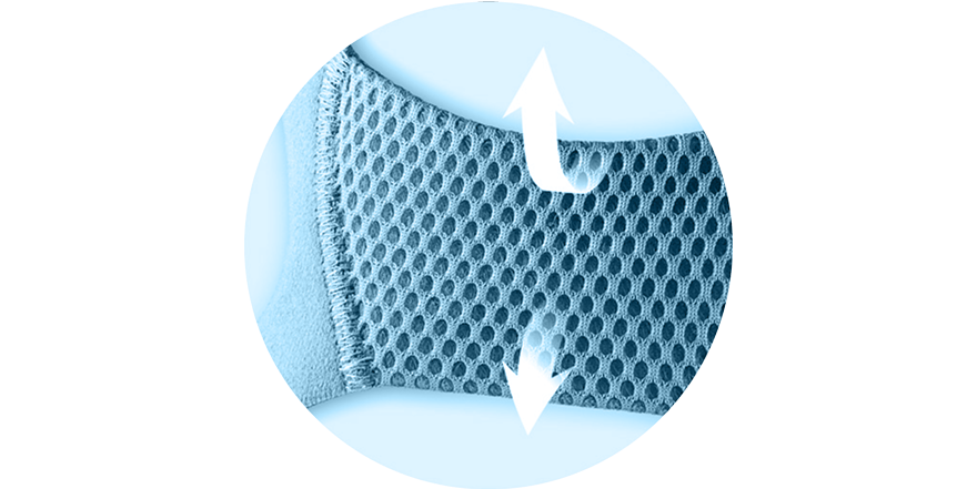 F&P Vitera features VentiCool technology, which allows you to keep cool and comfortable