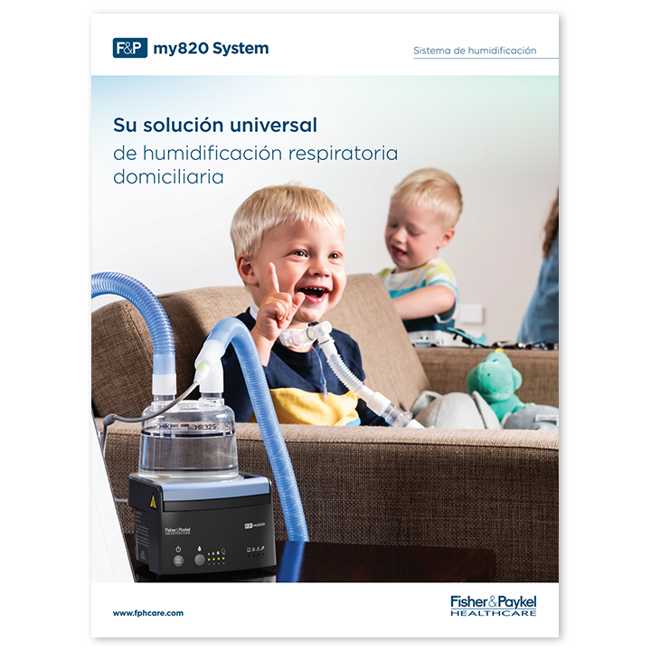 Folleto informativo del F&P my820 System