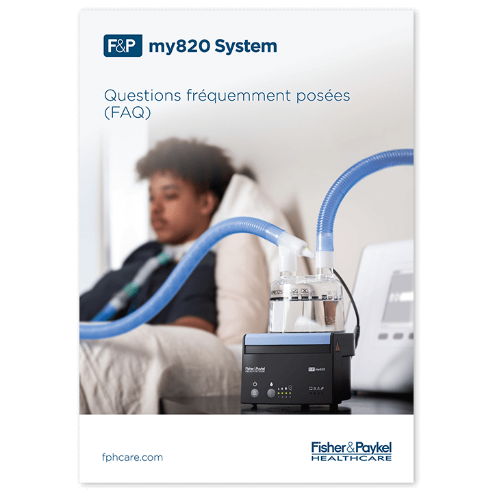 F&P my820 System Questions fréquentes (FAQ)