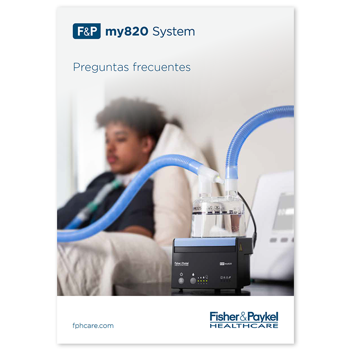 Preguntas frecuentes sobre el F&P my820 System