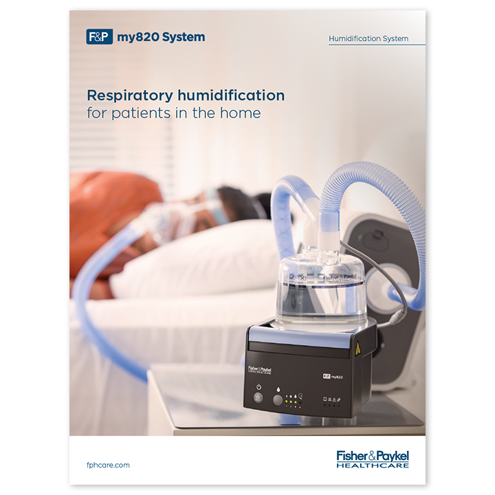 F&P my820 System information brochure