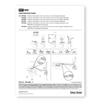 RT225/226 Infant Circuit User Instructions Thumbnail