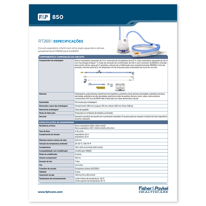 Miniatura do folheto de especificação do circuito infantil Evaqua 2 RT267